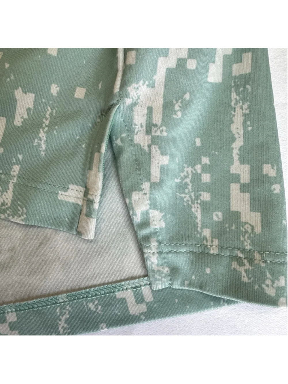 Nike Dri-Fit Vapor Golf Polo Shirt Size:L Light Teal Digital Camouflage Men